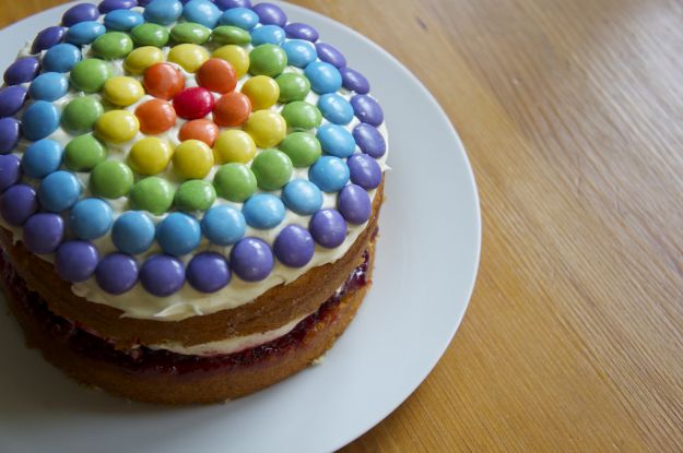 torta di smarties