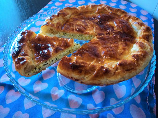torta salata con zucchine e ricotta