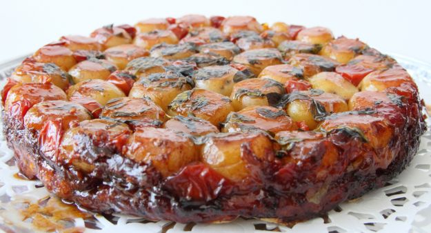 torta tatin di cipolle