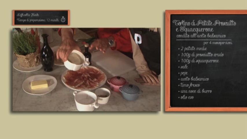 Il gustoso tortino di Andy Luotto e Miss Italia