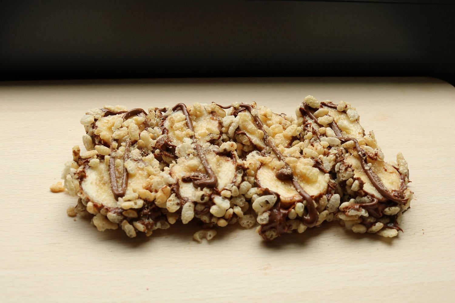 Videoricetta del Banana Nutella Sushi