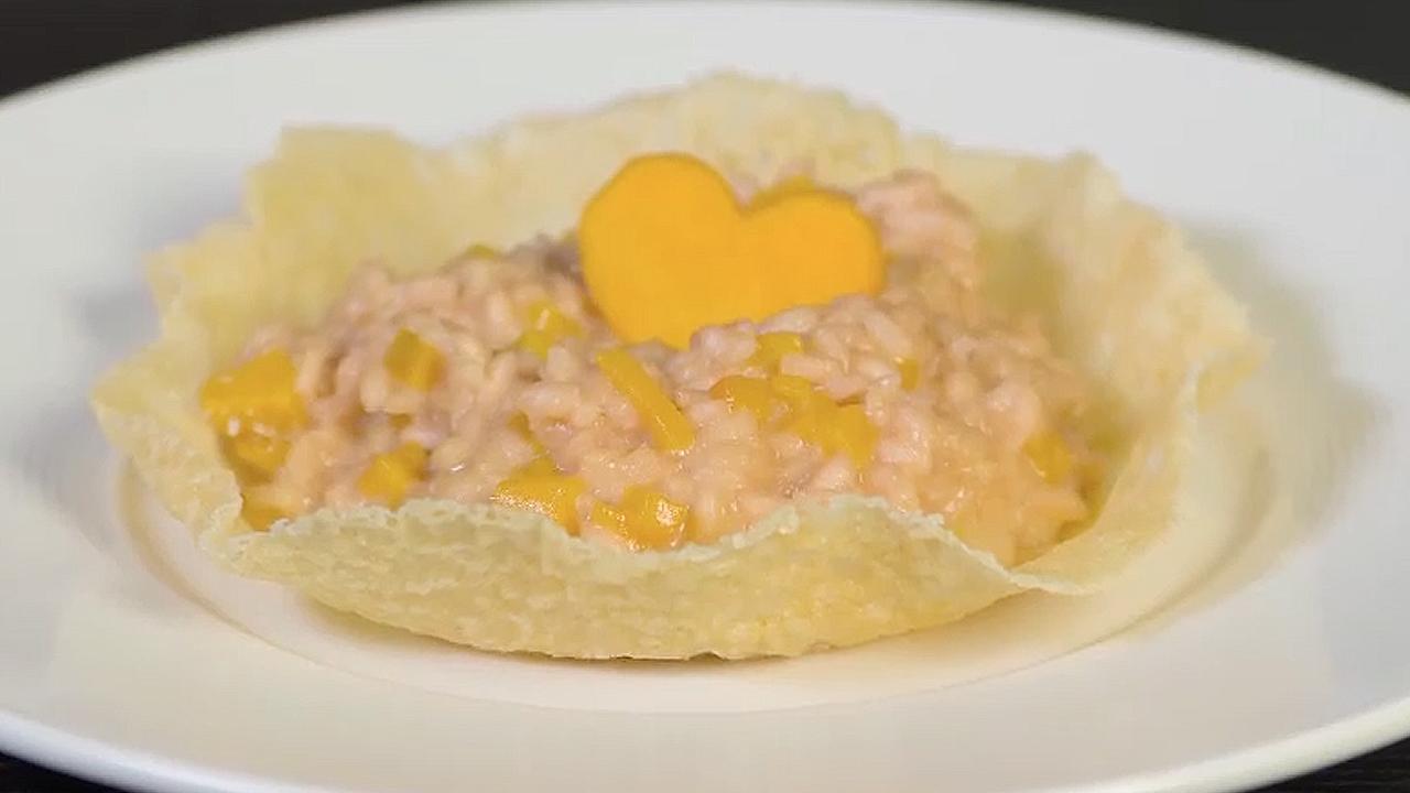Videoricetta del risotto alla zucca