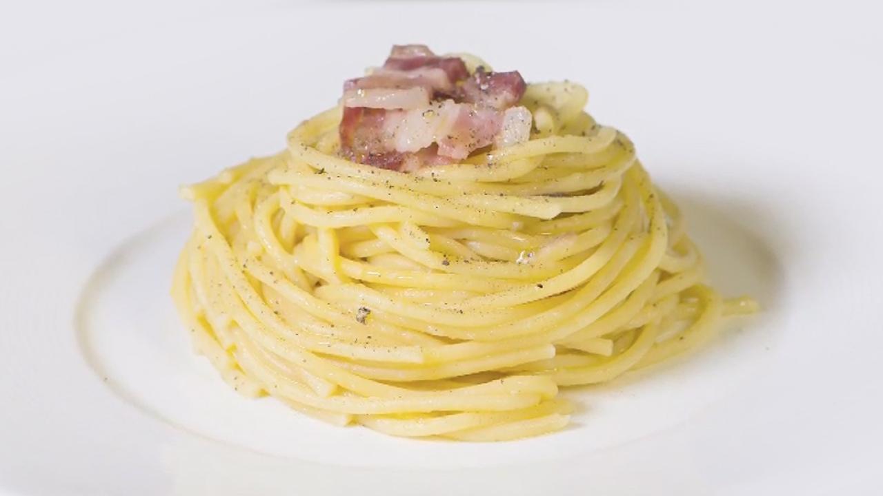 Videoricetta della pasta alla gricia