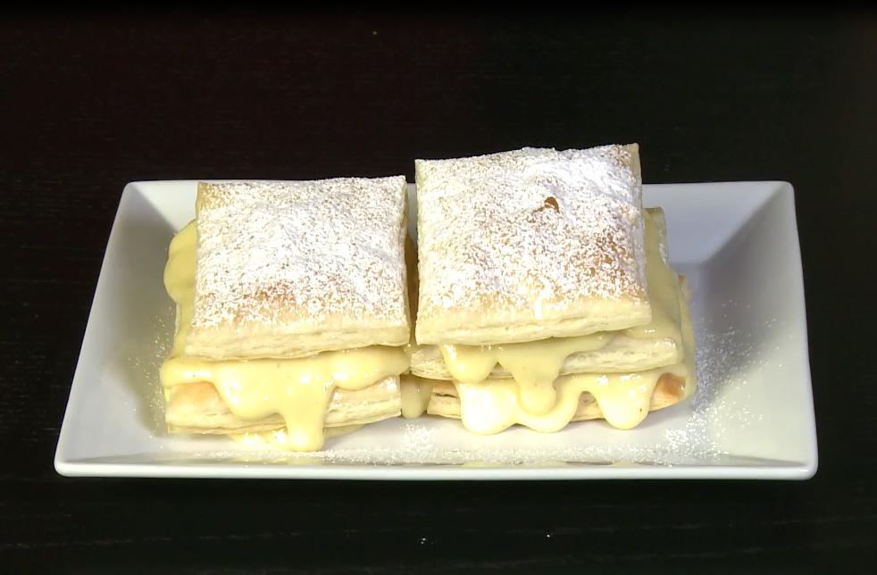 Videoricetta della torta millefoglie