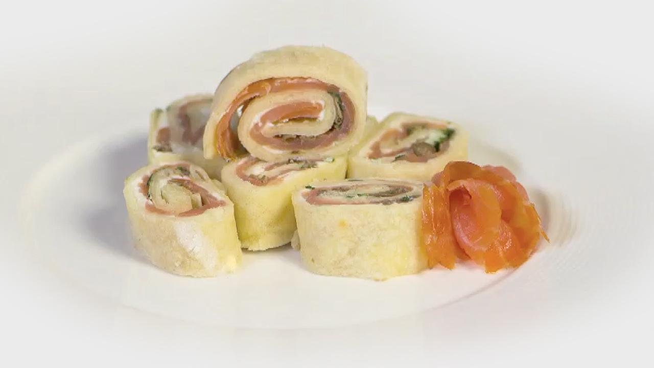 Videoricetta del rotolo di salmone