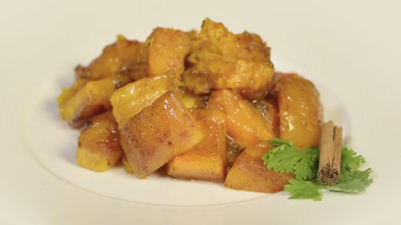 Videoricetta della zucca con spezie e miele