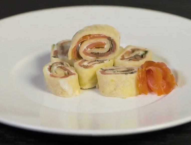 Rotolo al salmone, la ricetta in un minuto