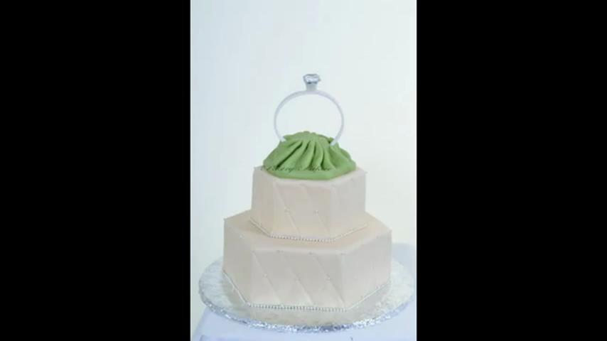 Torte nuziale estive: Modelli colorate