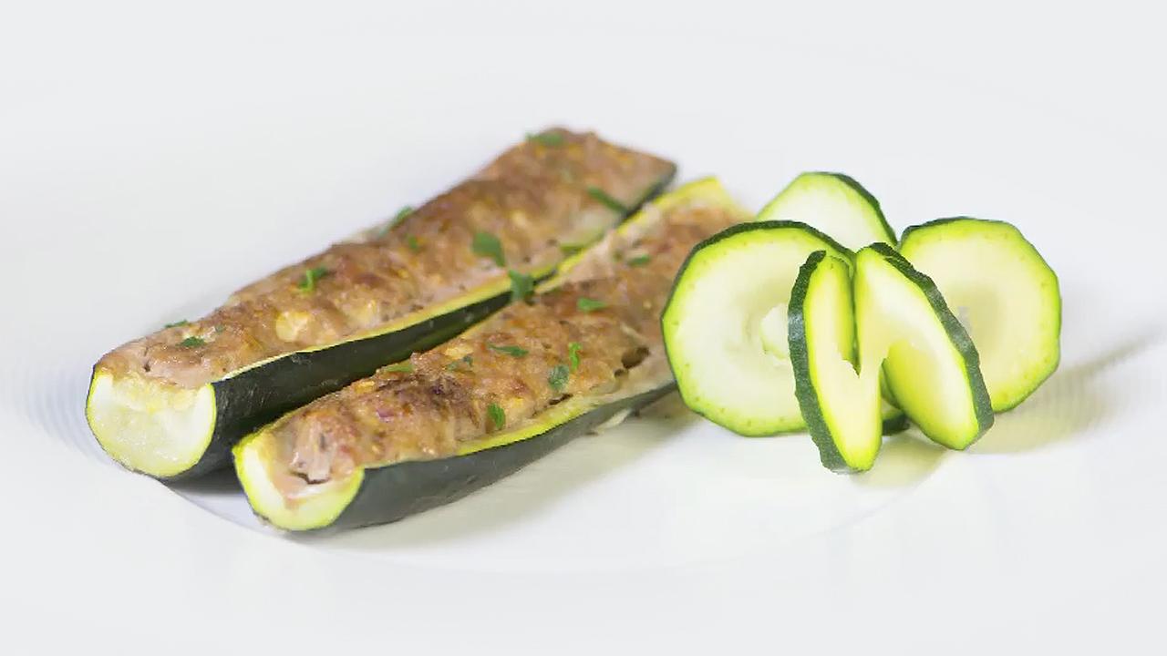 Videoricetta delle zucchine ripiene alla carne