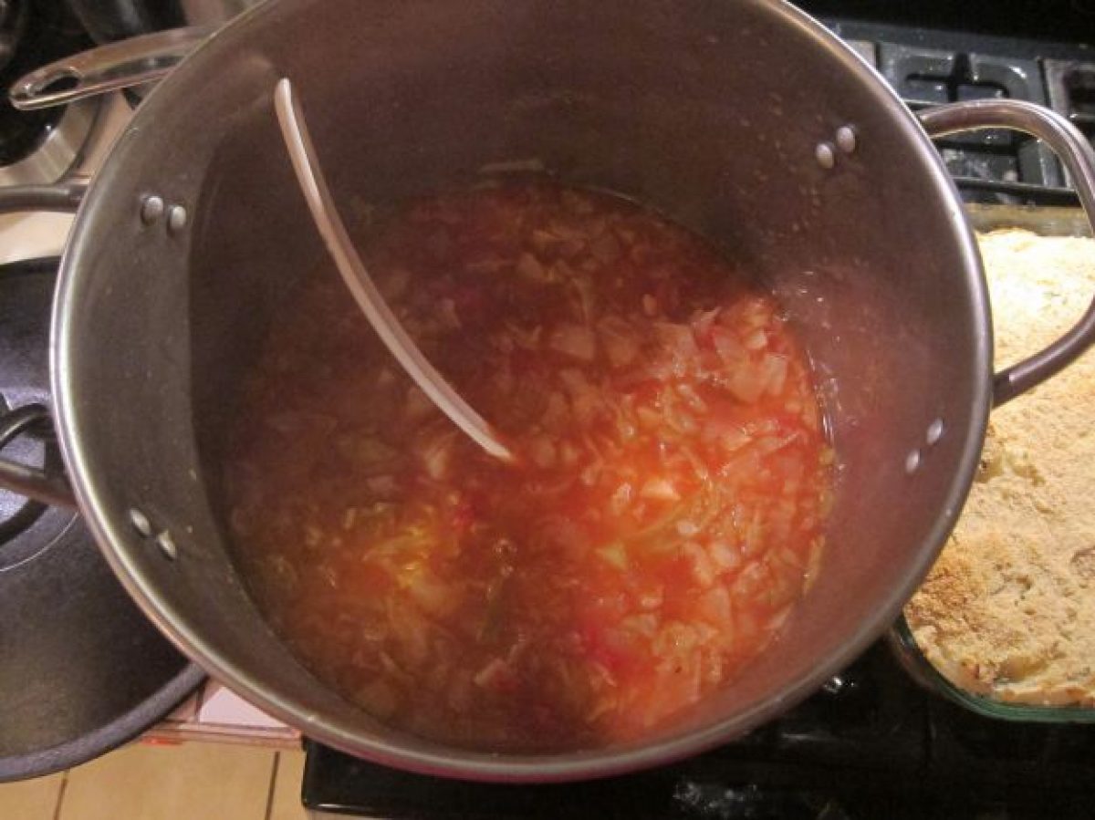 Zuppa di cavolo e patate