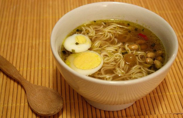 zuppa di ramen piccante dalla cucina giapponese