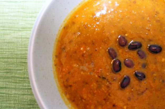 zuppa di zucca e fagioli 1