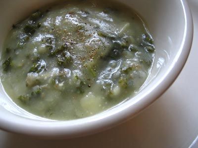 zuppa patate avanzi